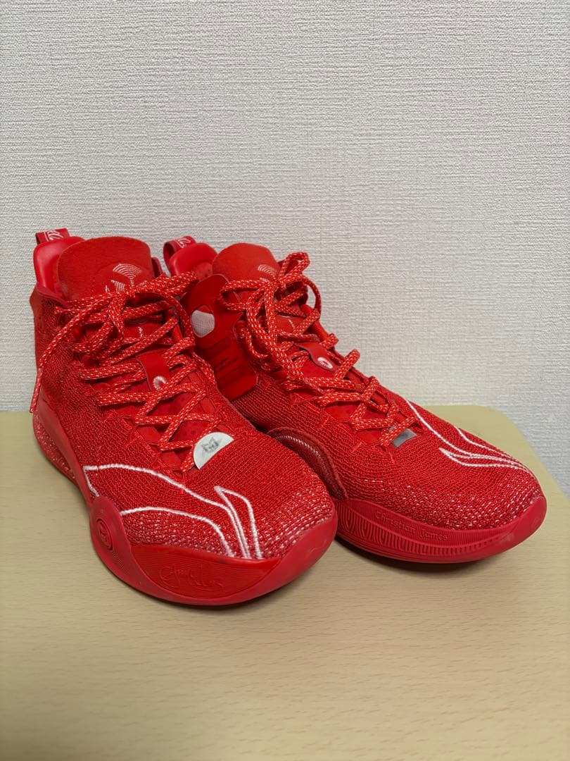 LI-NING ABAR019-7C バッシュ 赤 25.0