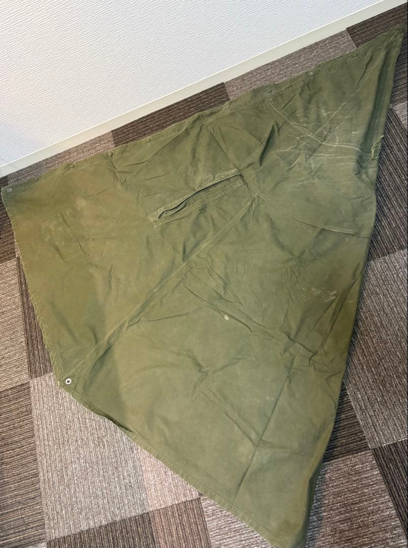 ポーランド軍ポンチョテント　１枚出品