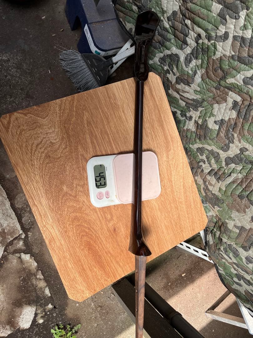 沖縄三線江戸与那城型((シャム柿)本皮一枚張りに仕上げました。