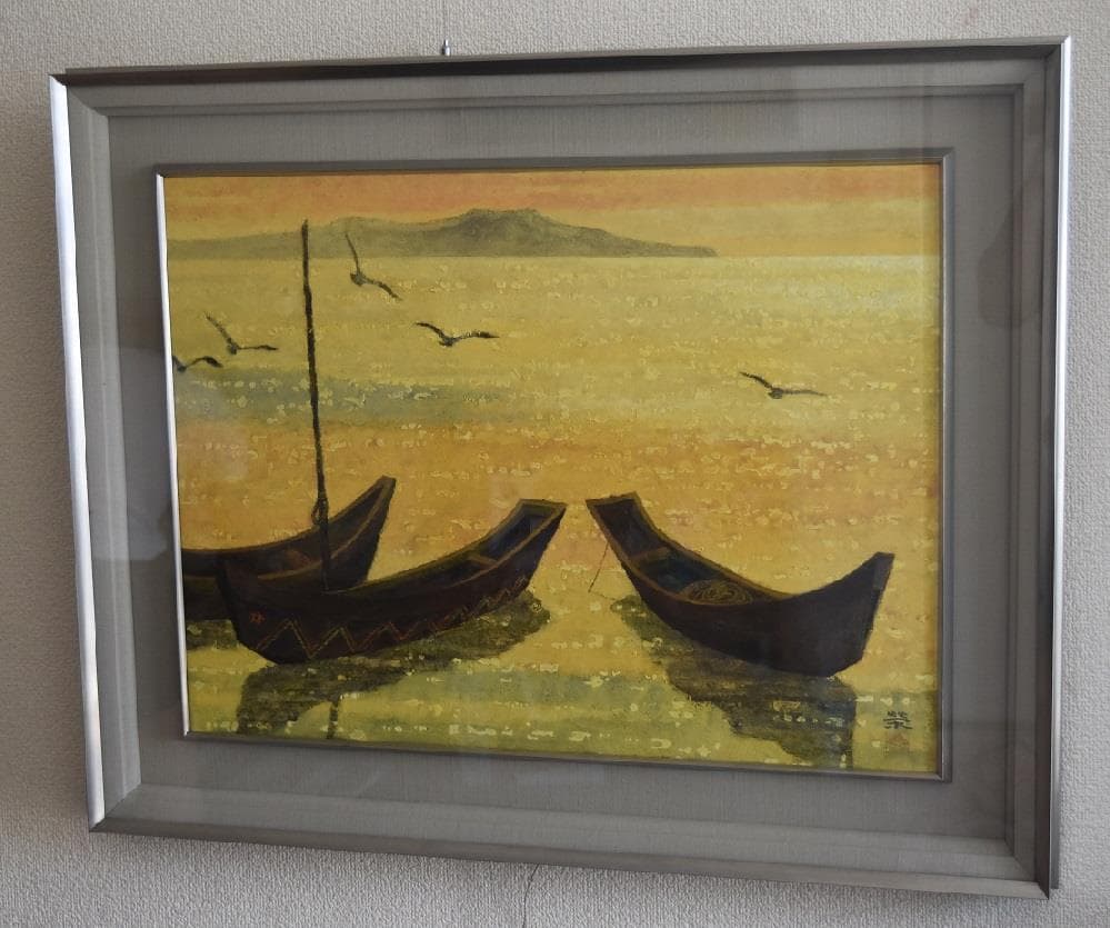 日本画家　松本　栄　福島県生まれ作品