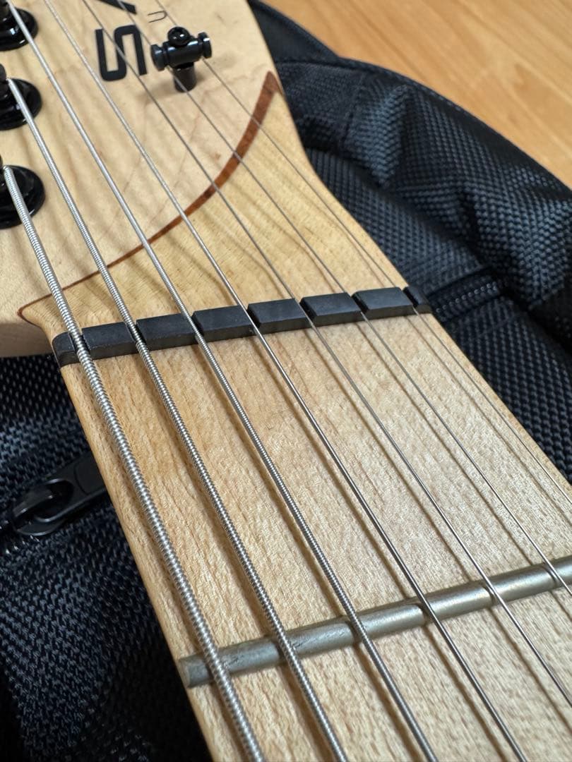 ほぼ未使用SAITO GUITARS 7弦マルチスケール　付属品完備