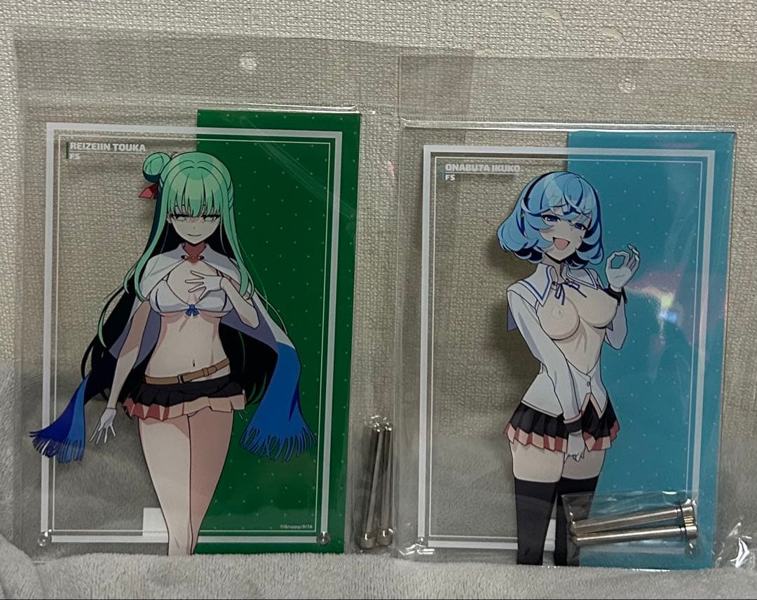 ぬきたし ドロードロー くじ B賞 冷泉院桐香 女部田郁子 アクリルパネル