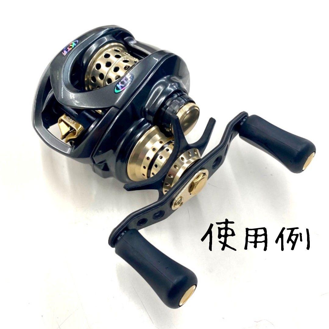 IXA、80mmカーボンハンドル、ハンドルファスナー、シャンパンゴールド、KTF