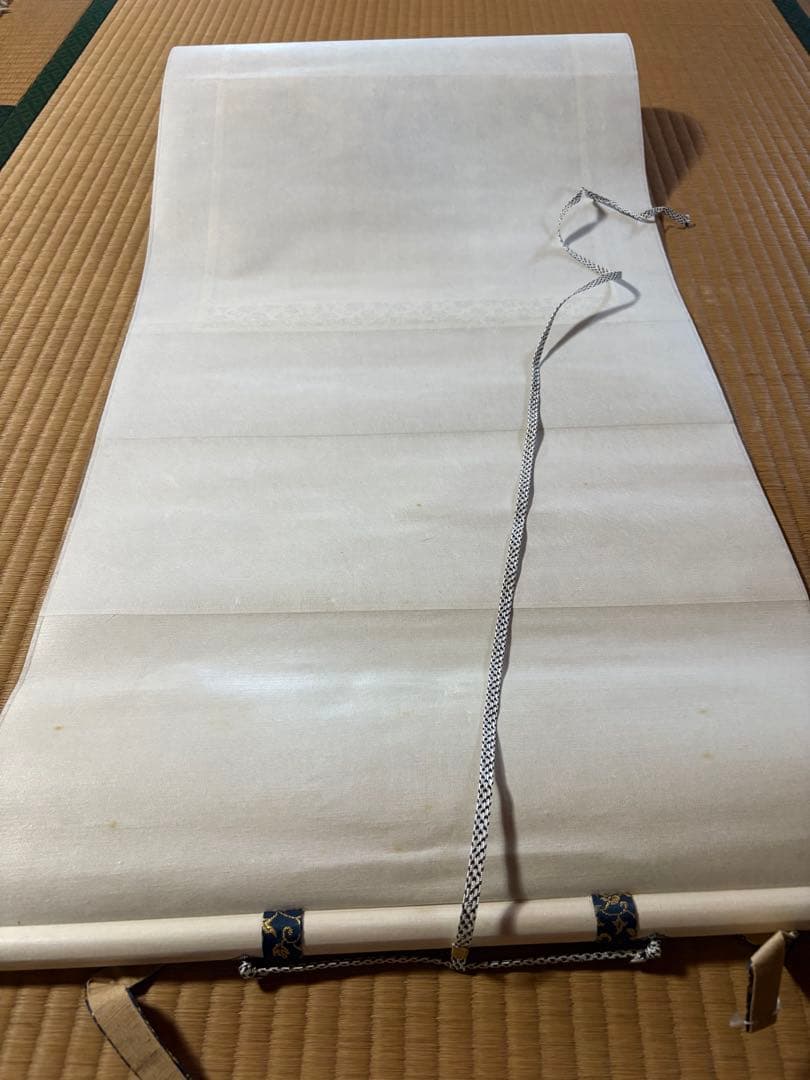 観音様　掛け軸