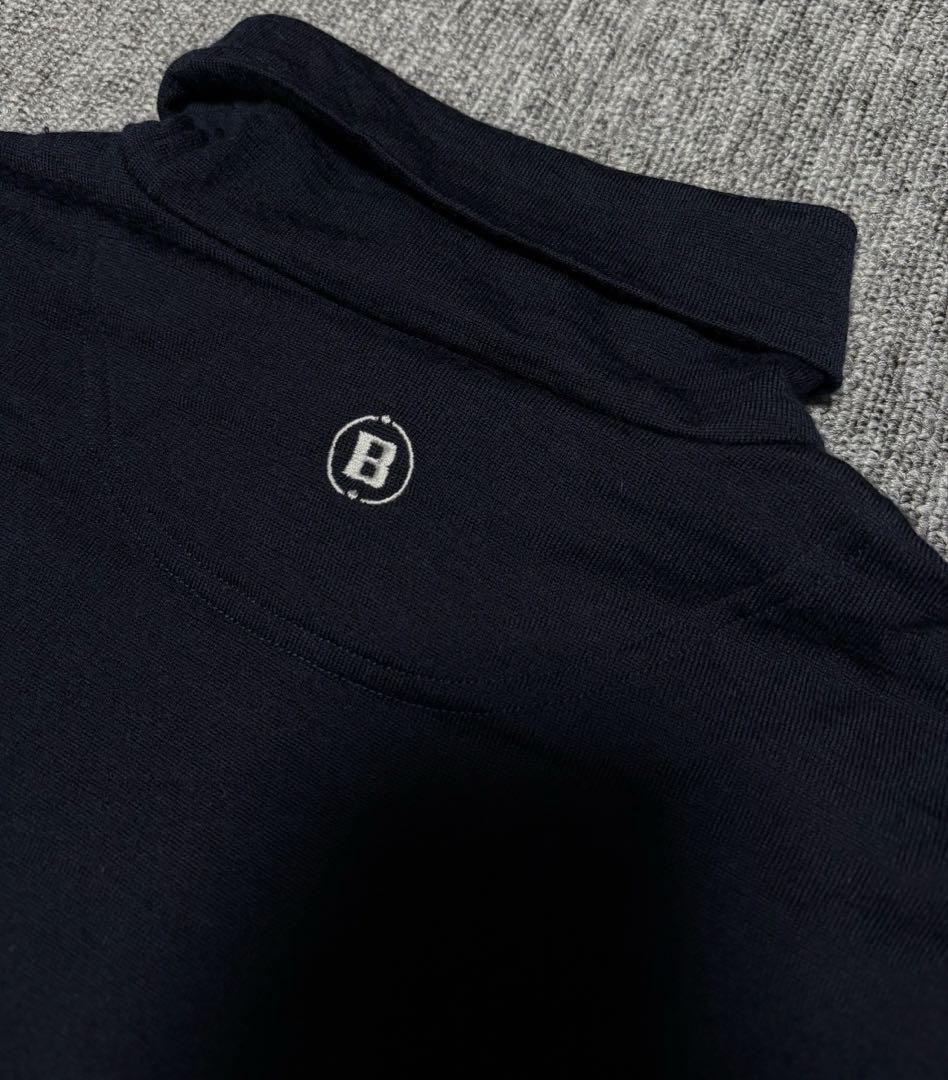 ブリーフィング BRIEFINGタートルネックシャツ ゴルフウェア　刺繍