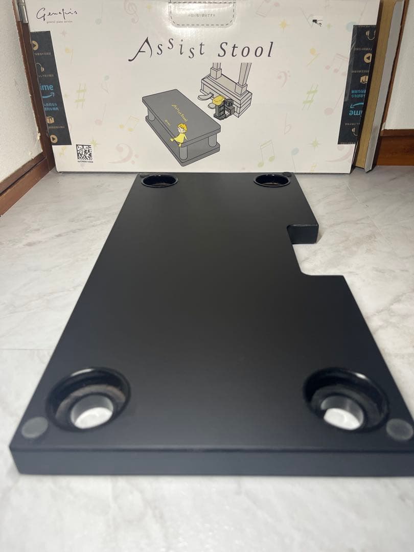 1月5日までの販売です Assist stool ピアノ足台 ほぼ未使用品