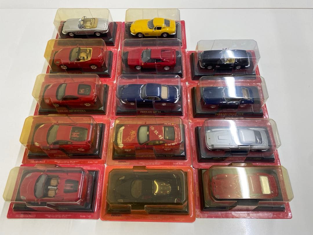 アシェット　フェラーリ・コレクション 14台セット