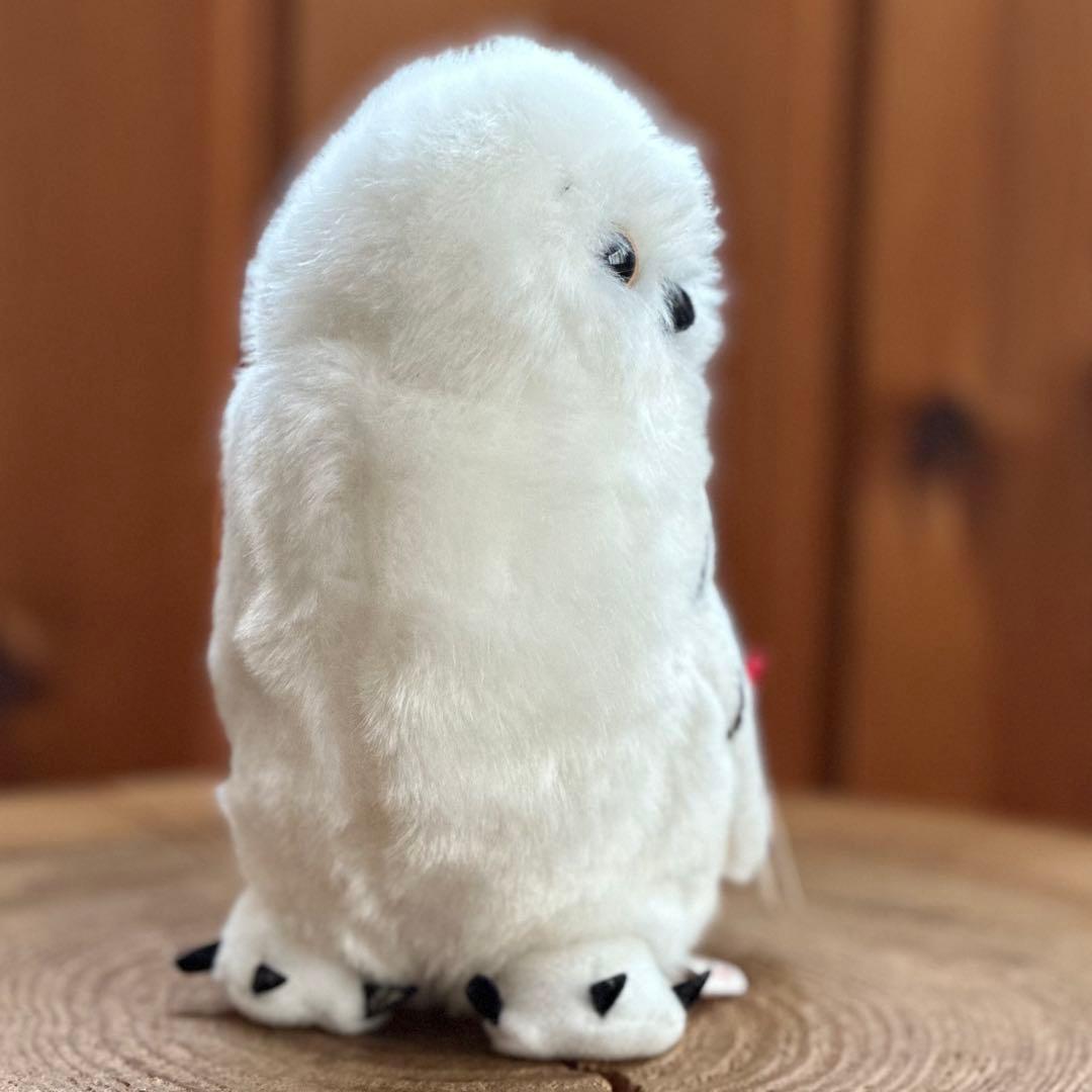 【希少•入手困難】tyビーニーベイビーズ 白フクロウぬいぐるみ　※限定品