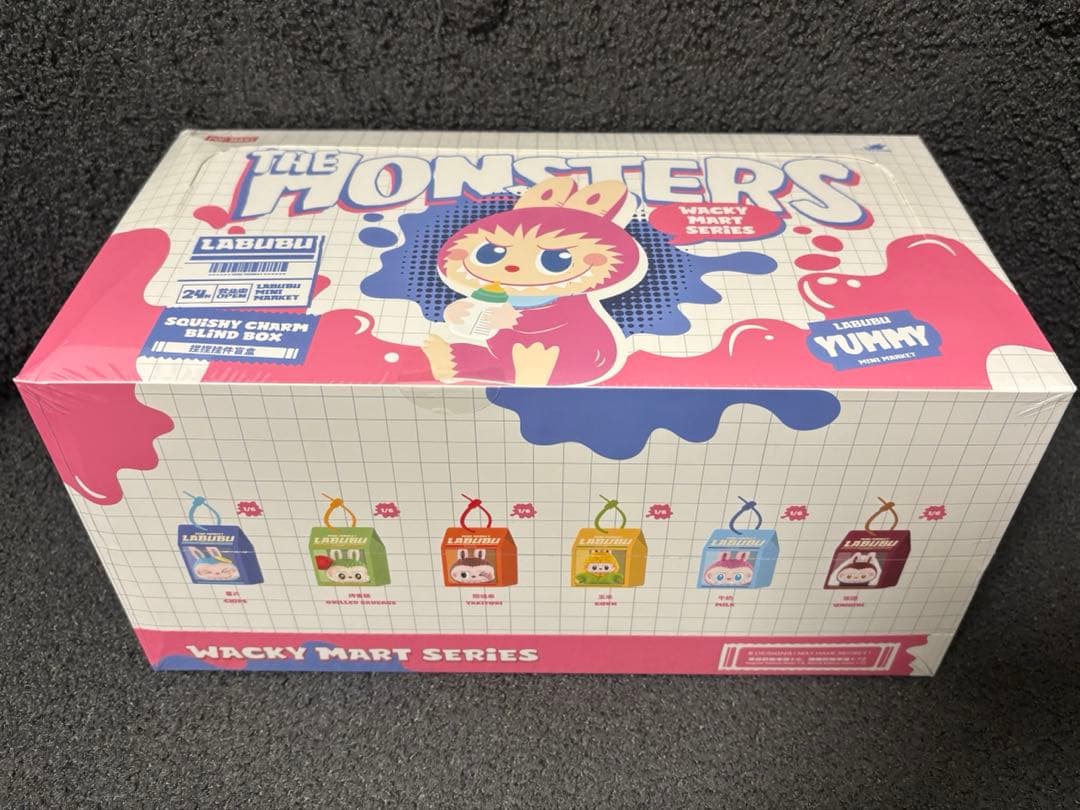 《未開封シュリンク付》Wacky Mart ぷにぷにチャーム ラブブ アソート