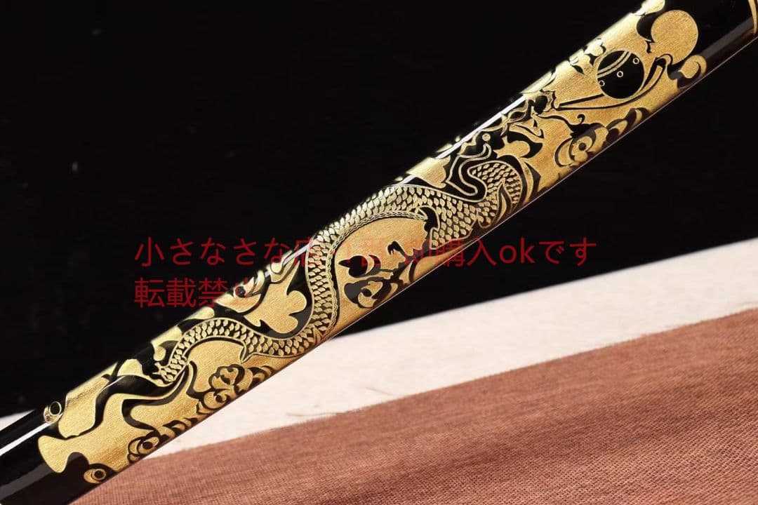 26寸T1095鋼覆土焼刃武士刀龍宇武士 古兵器  日本刀 模造刀 居合刀