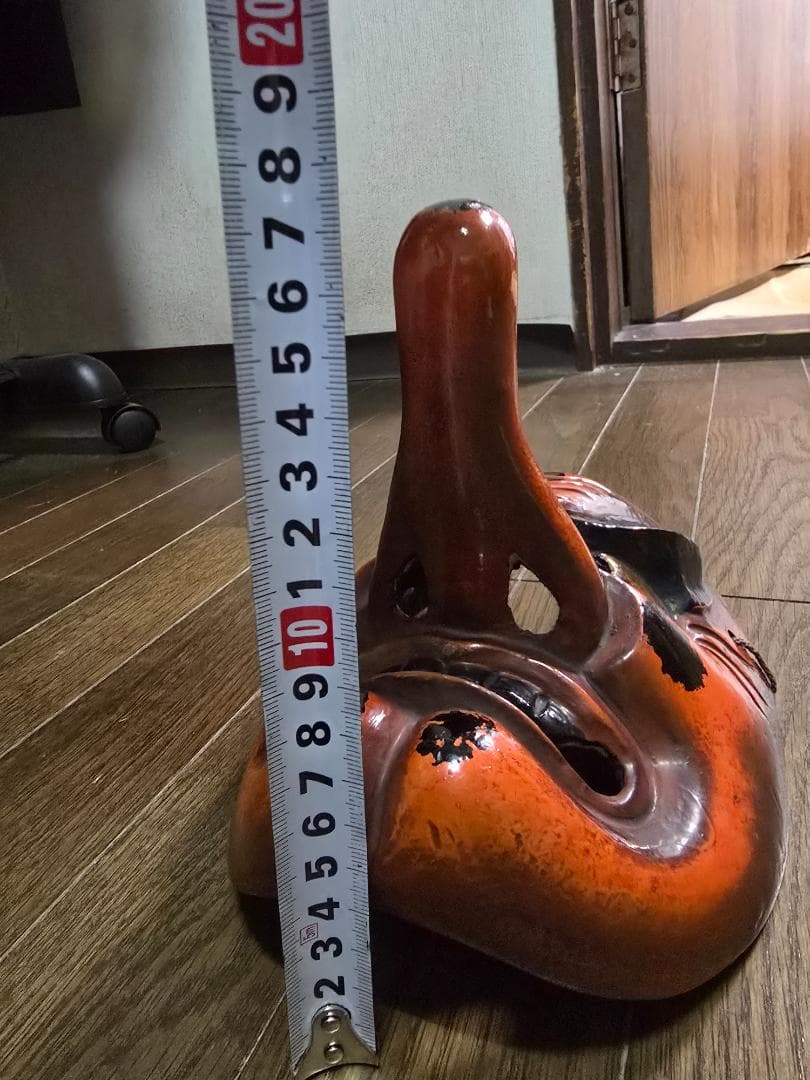 天狗　【木製・天狗面】