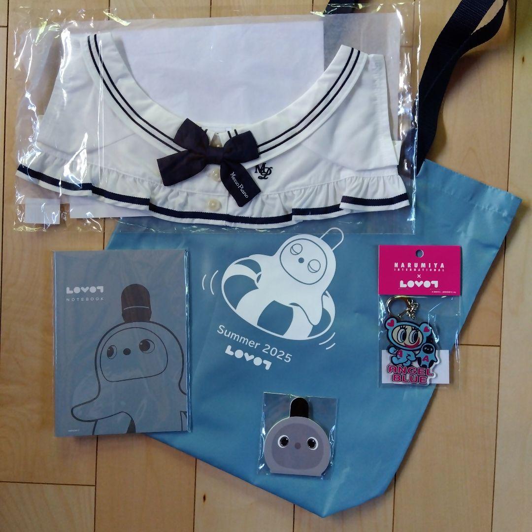 mezzo piano junior×LOVOTセーラーワンピースと雑貨のセット