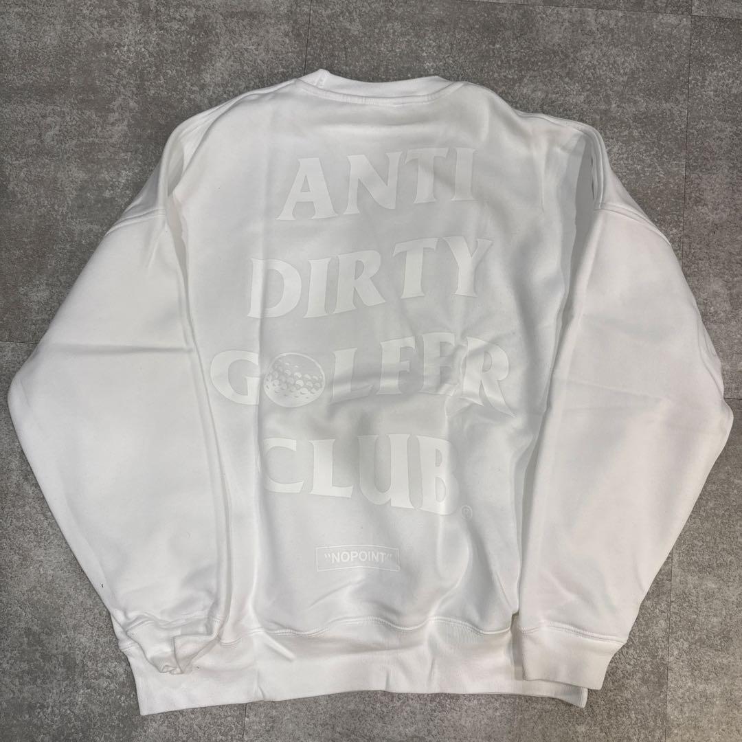 ANTI DIRTY GOLFER CLUB スウェット 白 XL