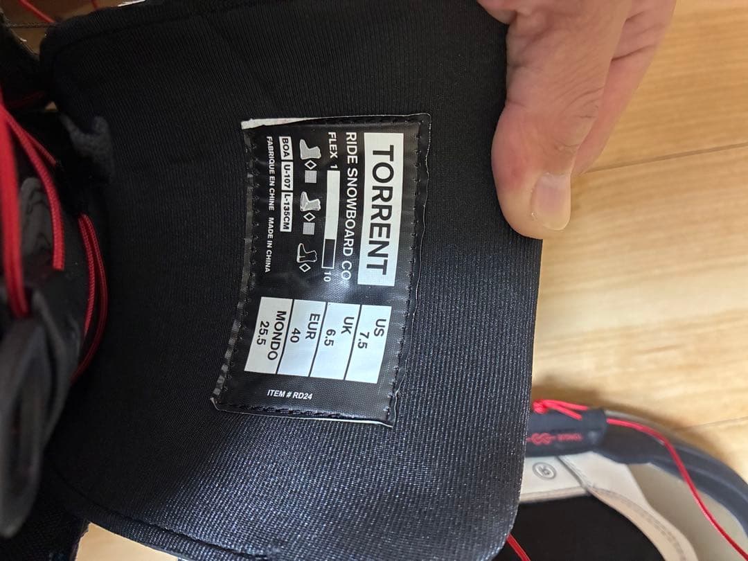 24-25 ライド トーレント　RIDE TORRENT 25.5cm