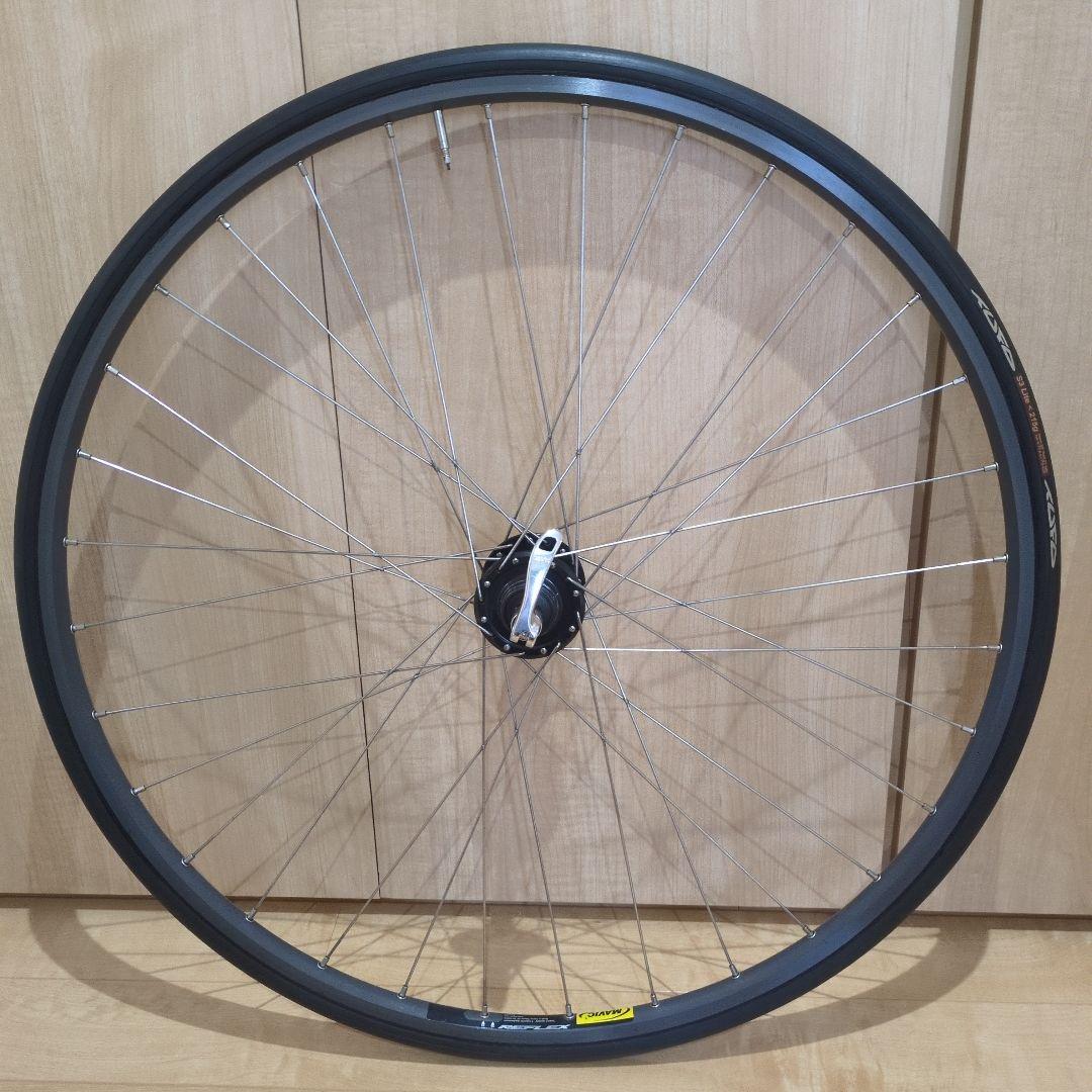 Mavic 完組ホイール 黒リム クイックリリース