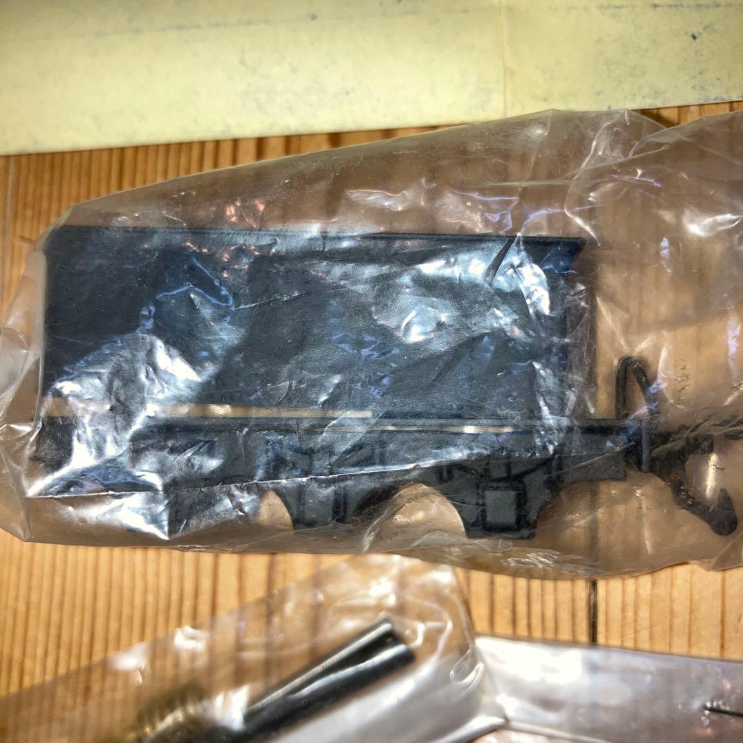 昭和期 国産HOゲージ 蒸気機関車 組立キット 真鍮製 当時物 組立説明図付き