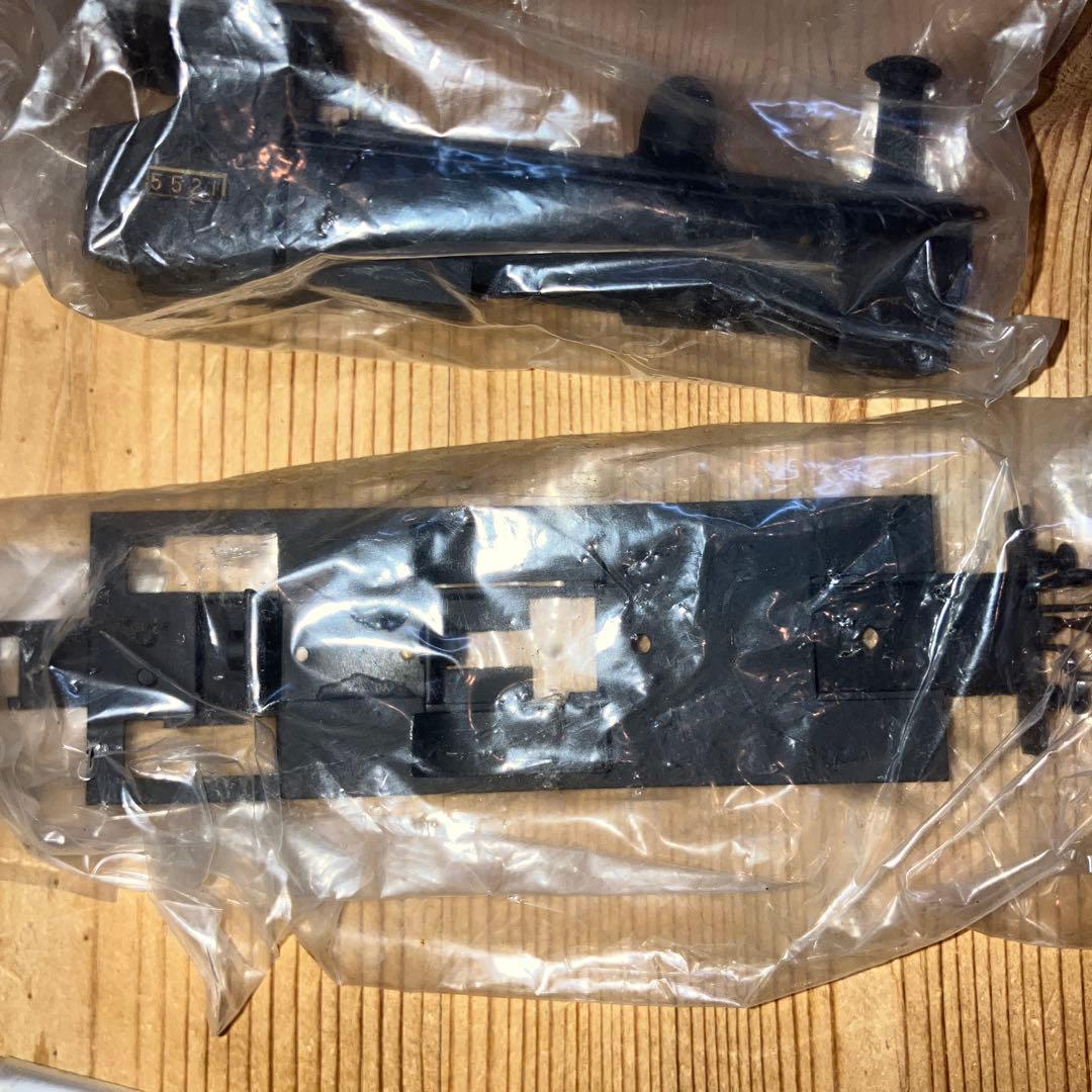 昭和期 国産HOゲージ 蒸気機関車 組立キット 真鍮製 当時物 組立説明図付き