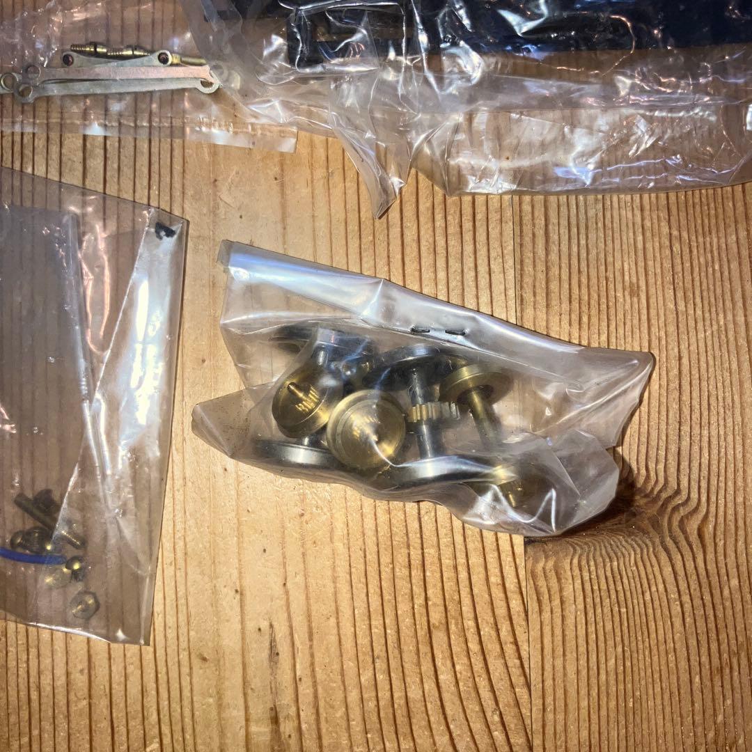 昭和期 国産HOゲージ 蒸気機関車 組立キット 真鍮製 当時物 組立説明図付き