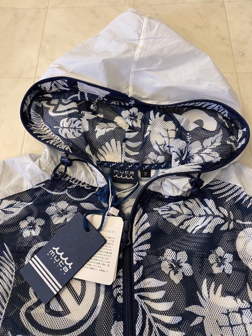 MUTA MARINE ムータマリン メッシュ　ナイロンパーカー　サイズ2