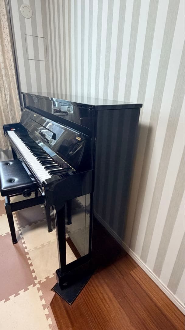 【極美品】YAMAHA b113 アップライトピアノ2017年新品購入付属品完備