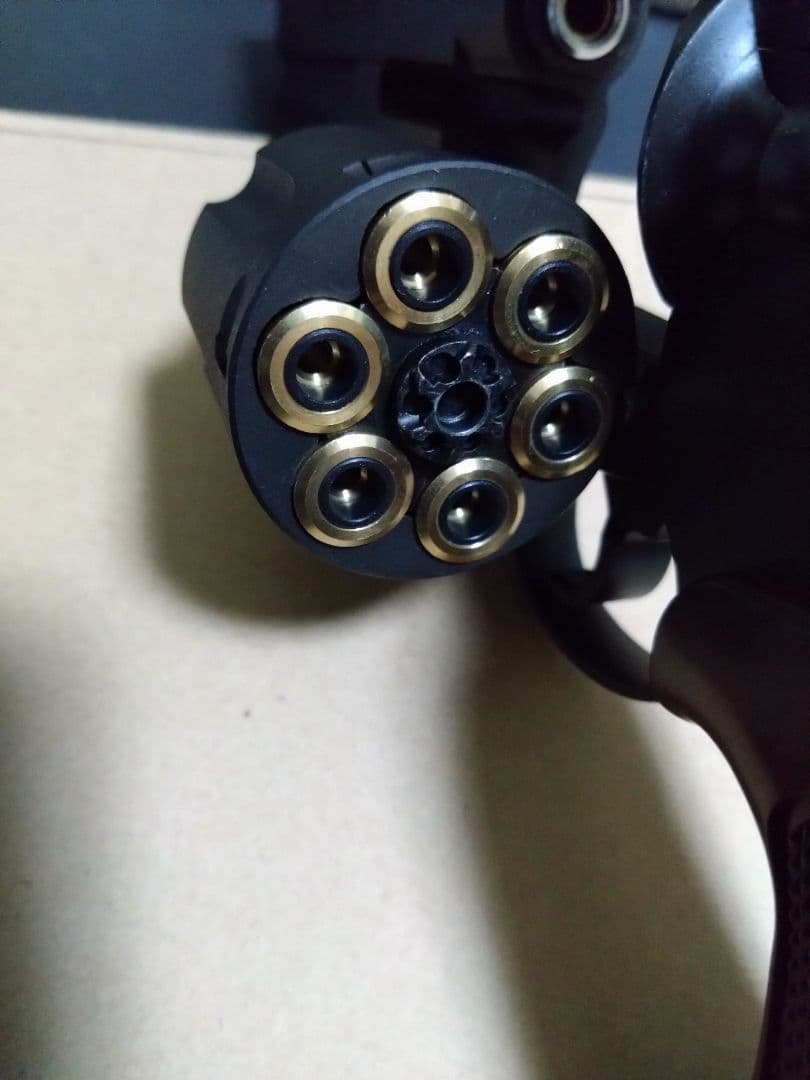 マルシン6mmガスリボルバー コンストラクターブラックBB弾付き