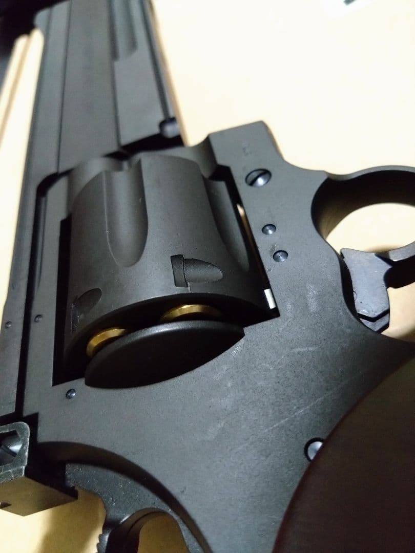 マルシン6mmガスリボルバー コンストラクターブラックBB弾付き