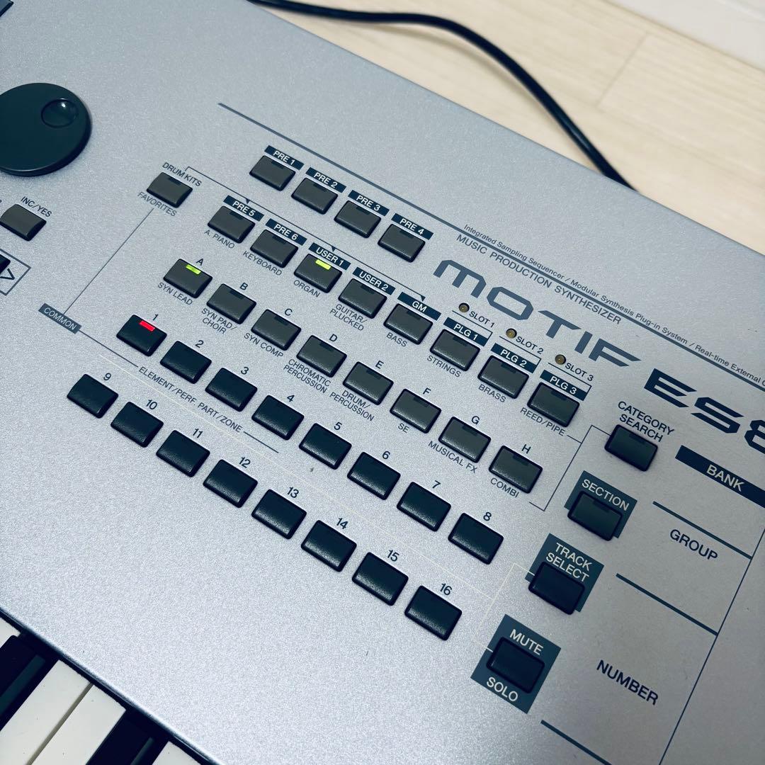 希少 美品 YAMAHA MOTIF ES8 88鍵 名機 動作良好