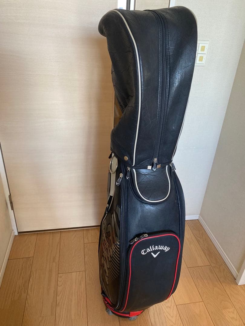 Callaway キャディバッグ ブラック/レッド/シルバー