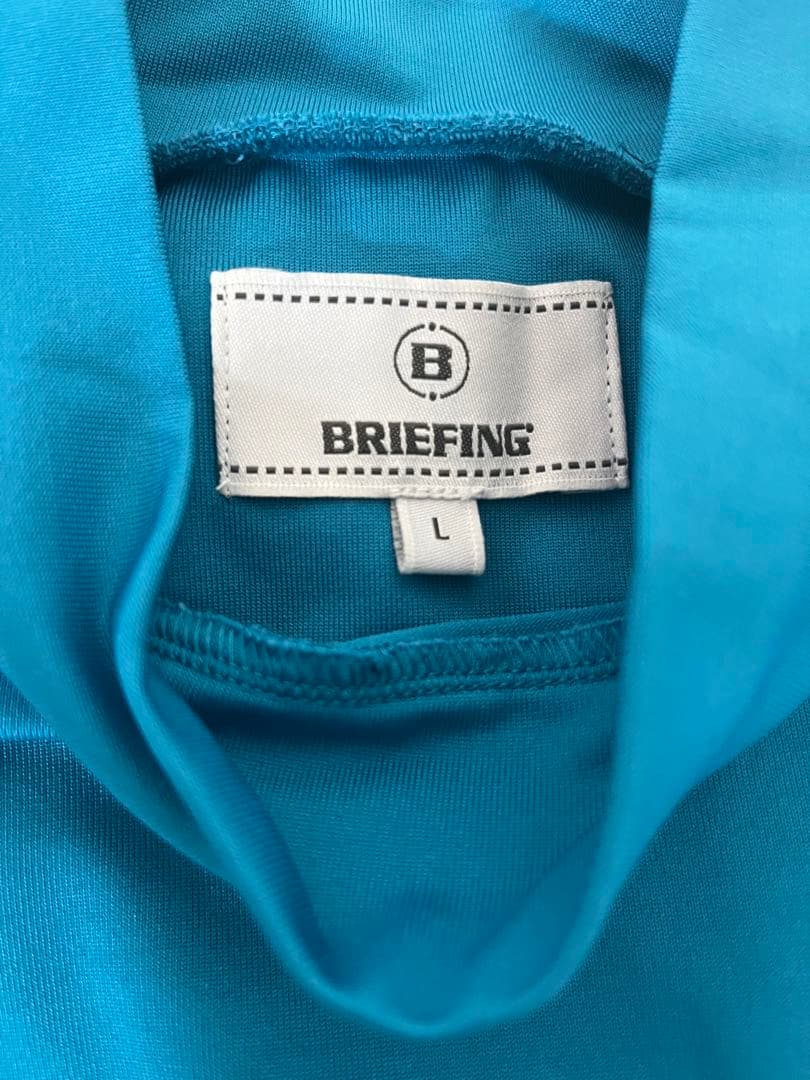 美品　ブリーフィング　ロングスリーブハイネックL