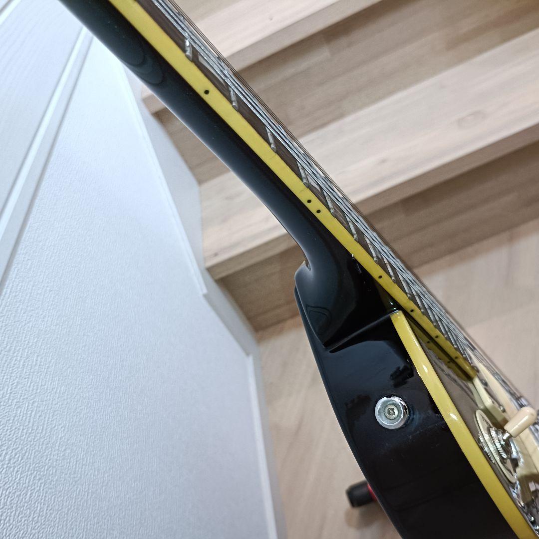 Epiphone レスポールスタンダード ダークブラウンバースト フレイム杢