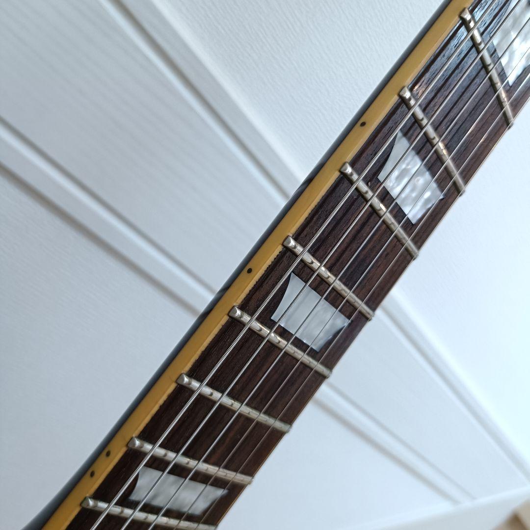 Epiphone レスポールスタンダード ダークブラウンバースト フレイム杢