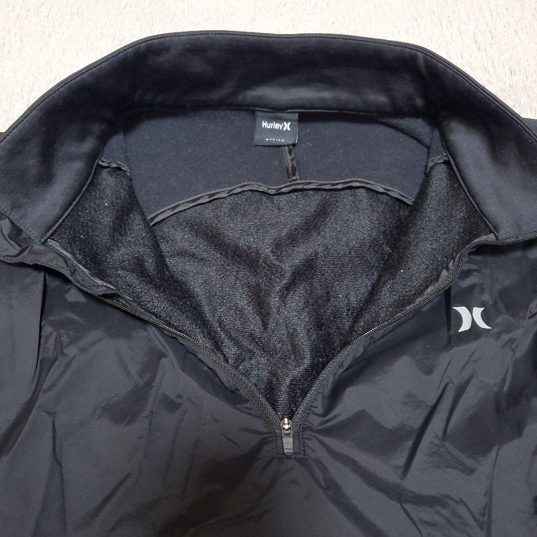 Hurley ハーフジップジャケット ブラック