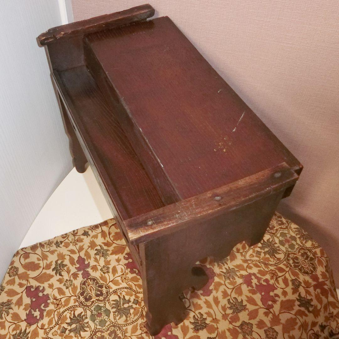 刀掛け　木製　引き出し付き