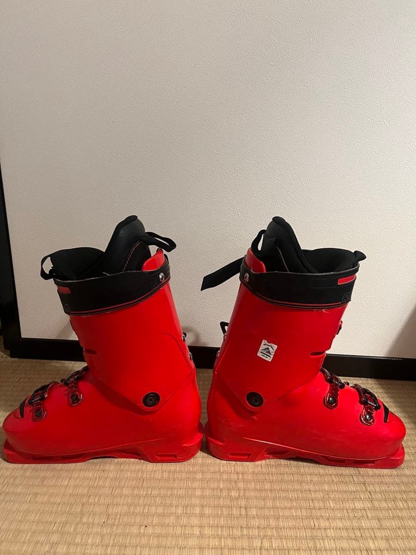 【最終値下げ】REXXAM スキー用ブーツ レッド　25-25.5cm