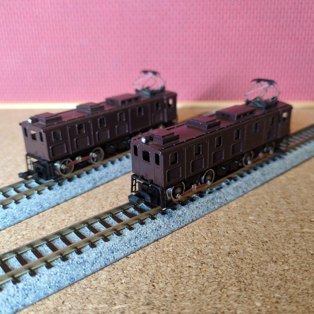 ワールド工芸　Nゲージ　ED42完成品Ｍ+Ｔ2両セット