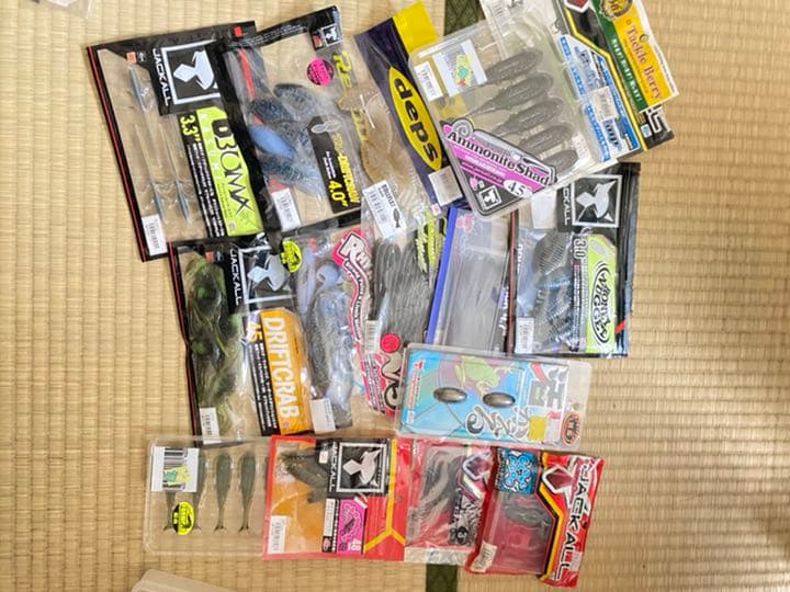 ジャッカル、ルアー、ワーム大量セット