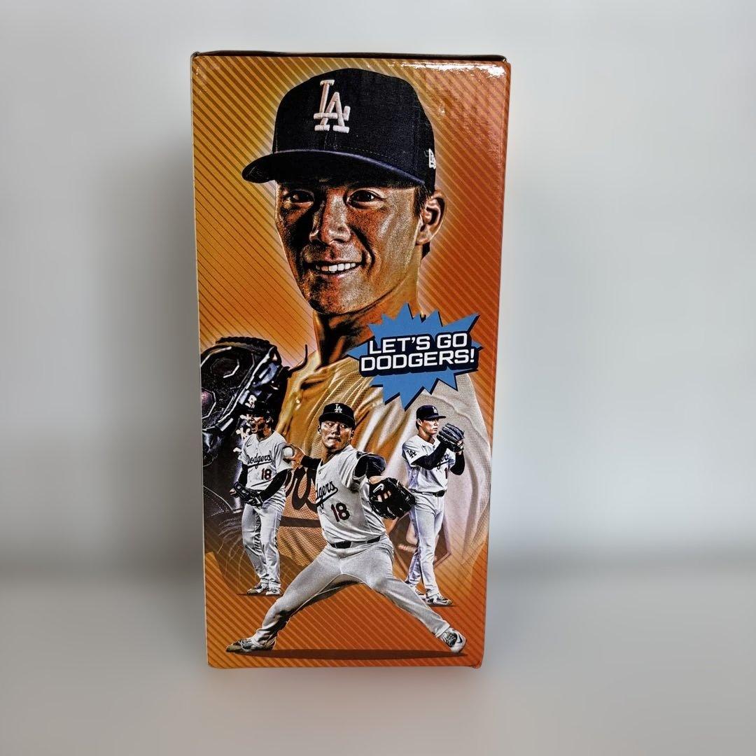 山本由伸 ボブルヘッド　2024年ワールドチャンピオン　球場限定配布