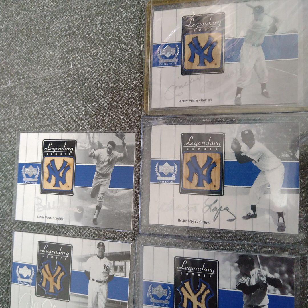 MLB ヤンキースレジェンド　バットカード