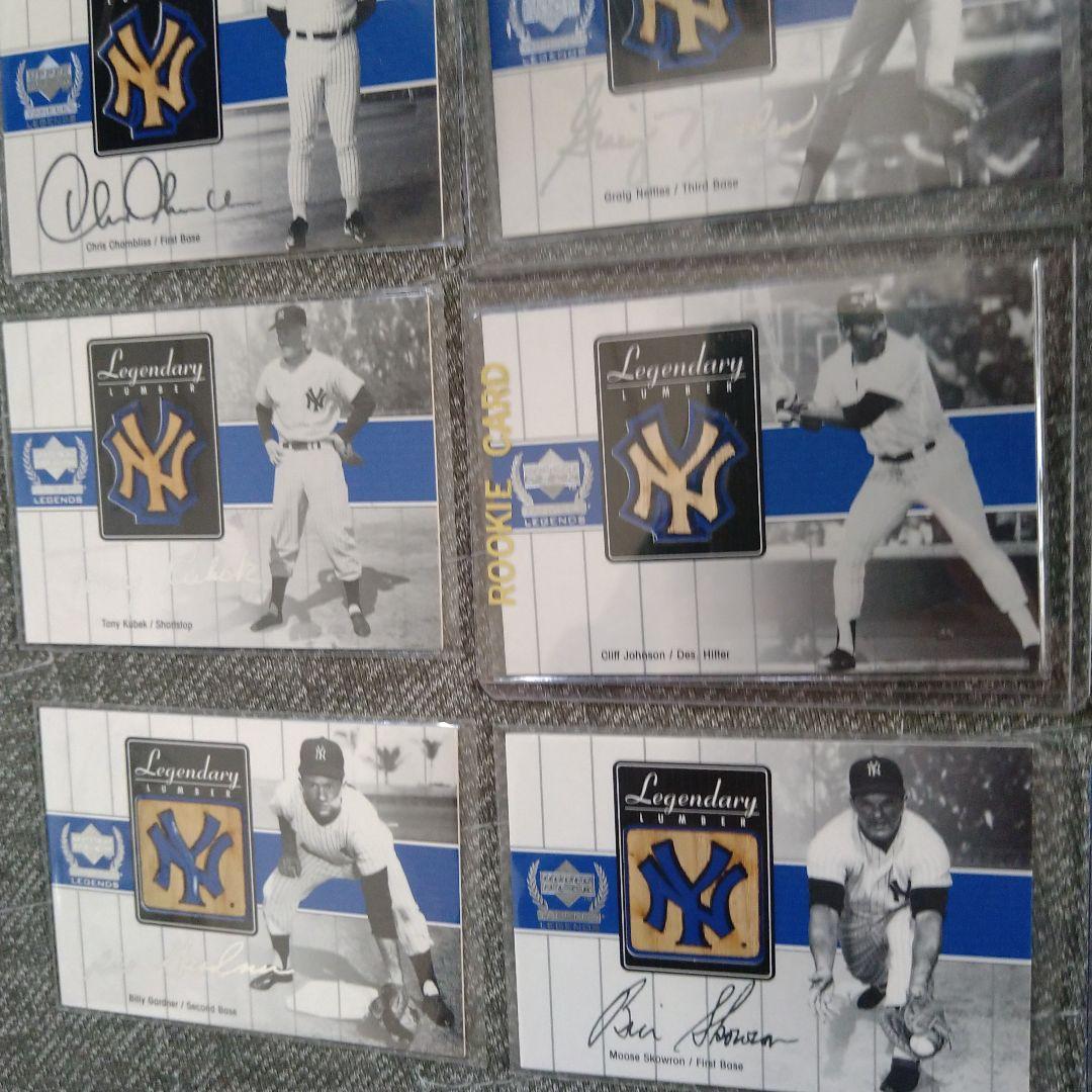 MLB ヤンキースレジェンド　バットカード