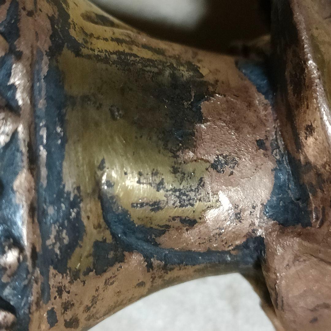 子供を抱いた観音様　慈母観音　時代物　骨董アンティーク　マリア観音No.183