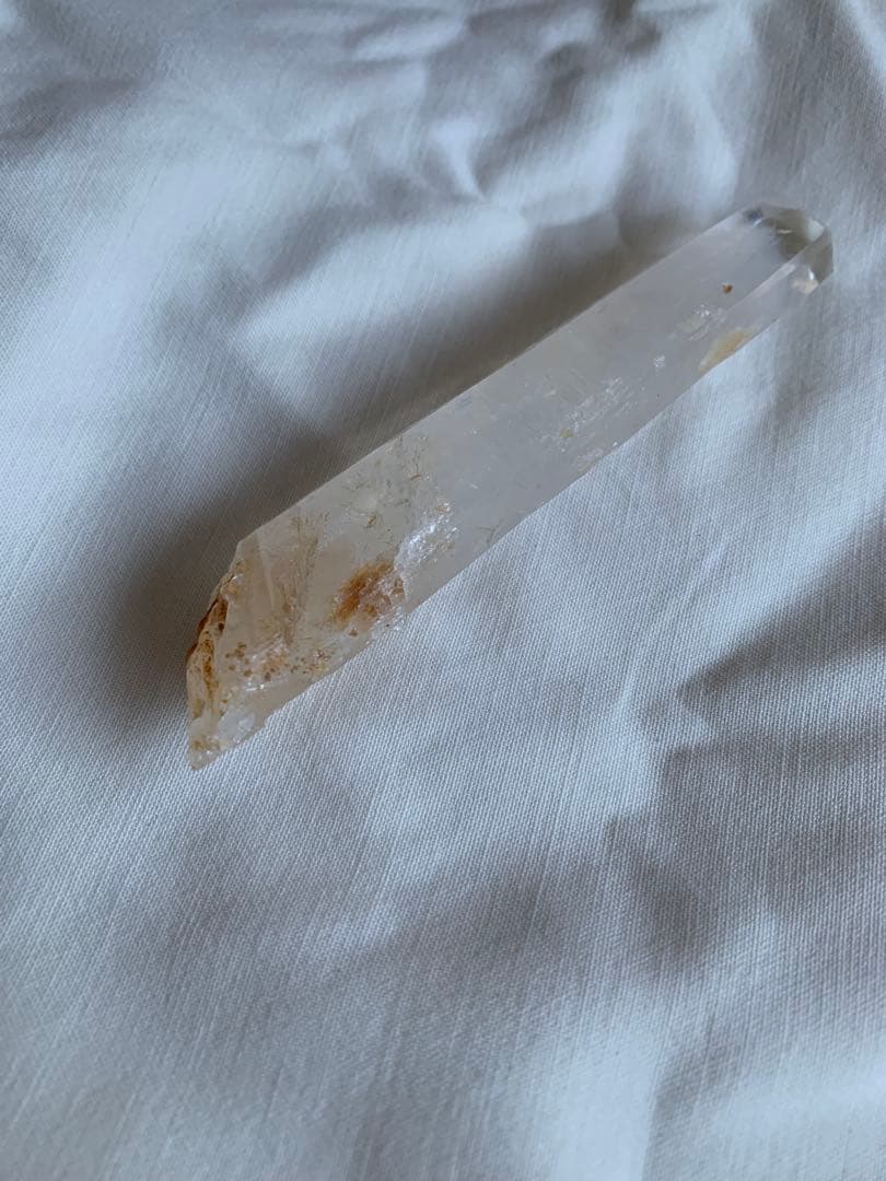 【希少 天然石】ブルースモークゴールデンヒーラー レムリアンクォーツ ワンド