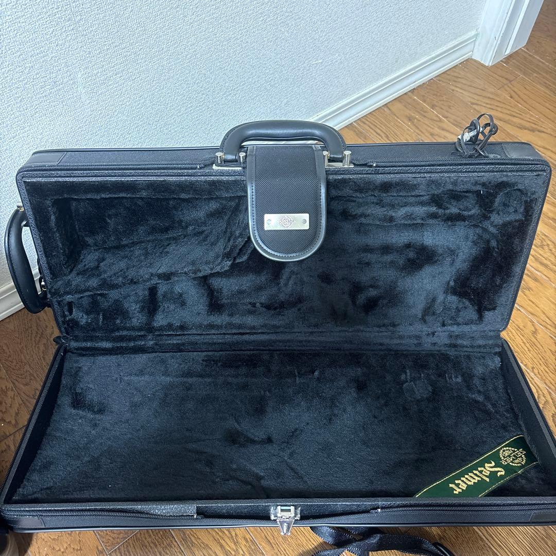 SELMER 純正 セルマー アルトサックスケース ストラップ リードケース他