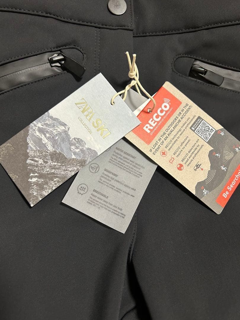 新品 ZARA 定価17,990円 サイドライン入フレアパンツ XS ラスト1点