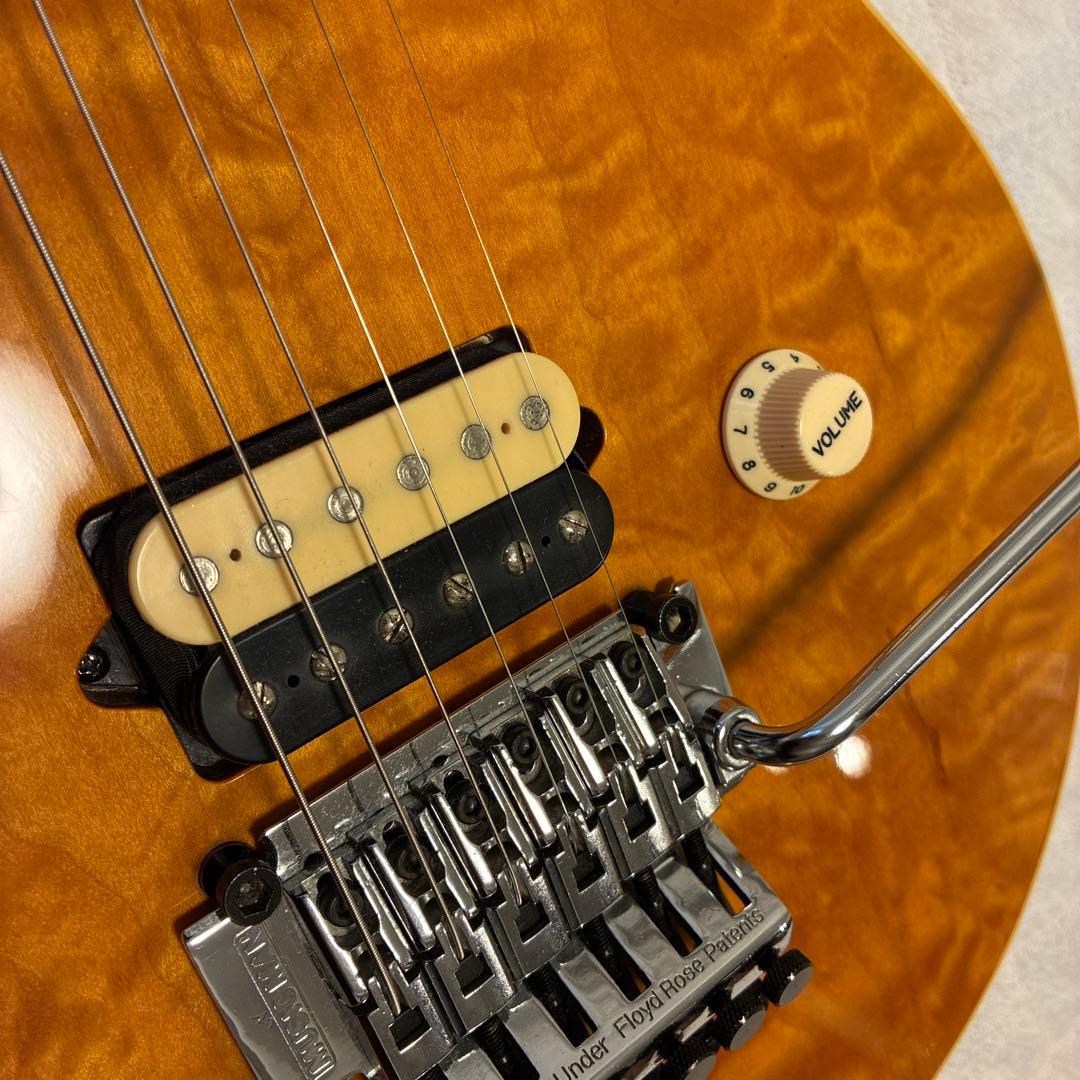 ギター music man axis ex Translucent Gold