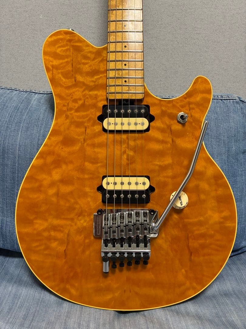ギター music man axis ex Translucent Gold