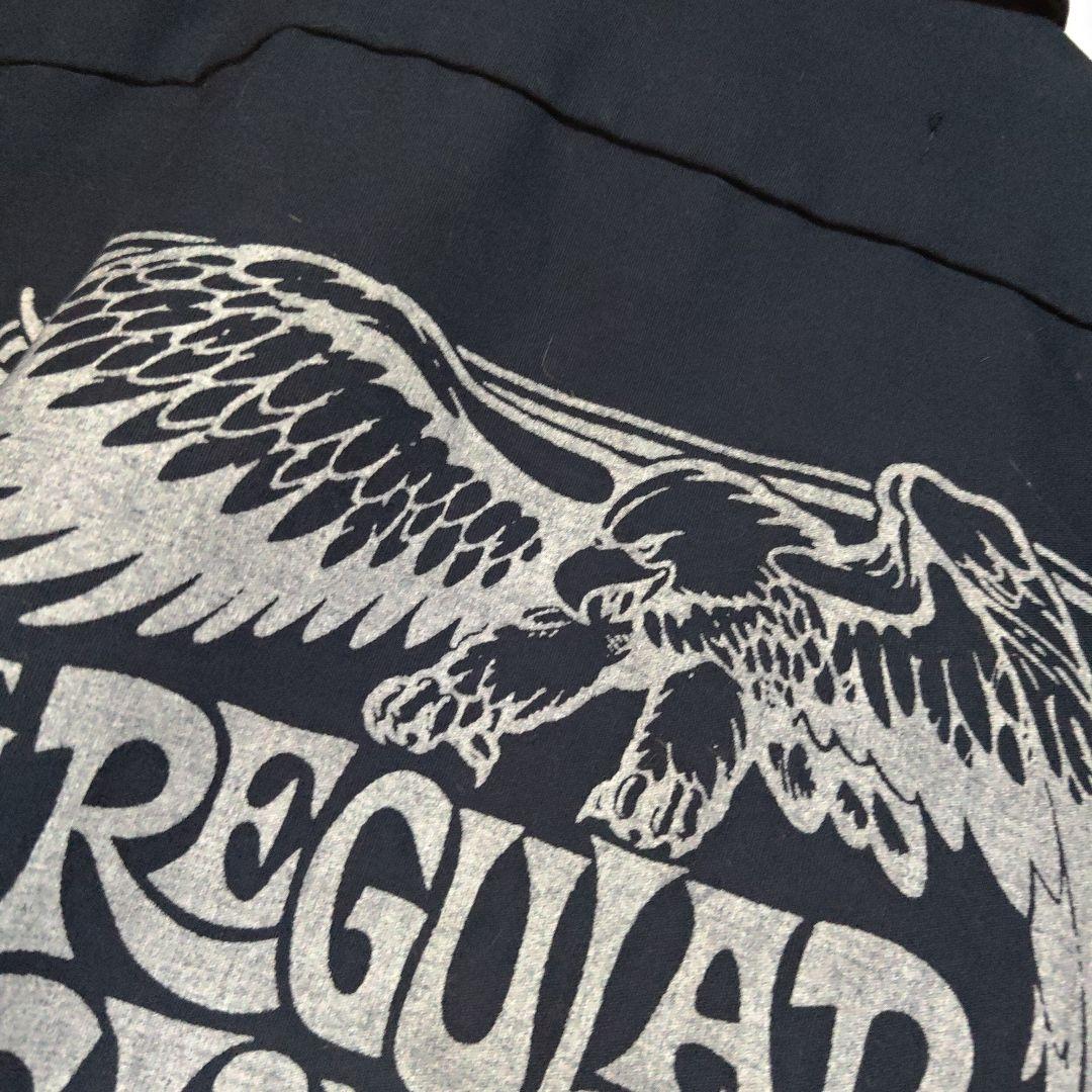 R【閲覧数462】REGULAR SLINKY ネイビーシャツ コットン100%