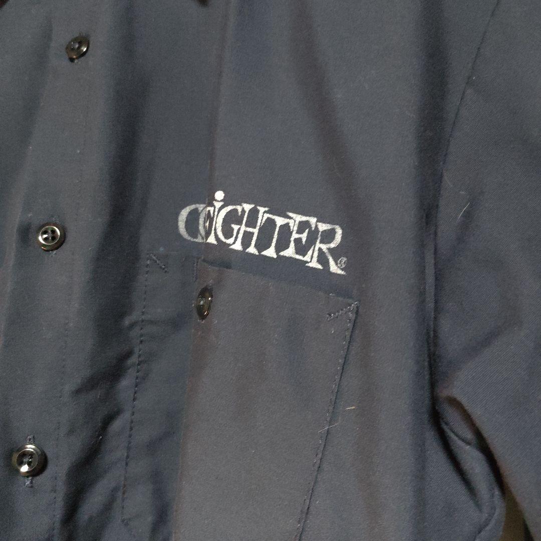 R【閲覧数462】REGULAR SLINKY ネイビーシャツ コットン100%