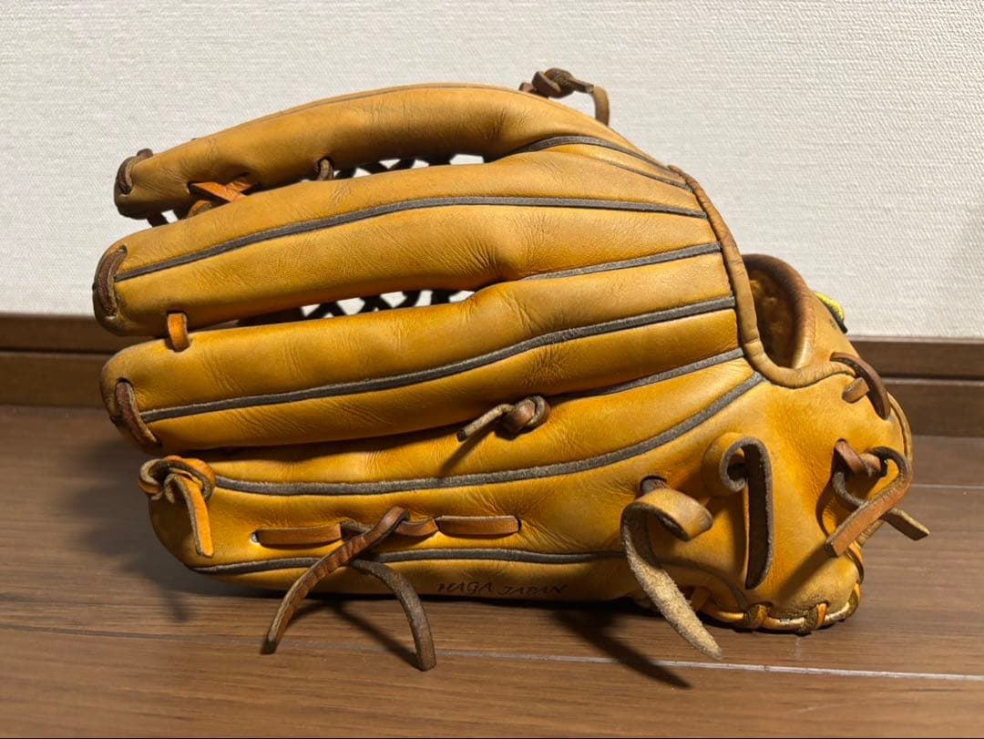 MizunoPro 硬式グローブ ブラウン　外野用