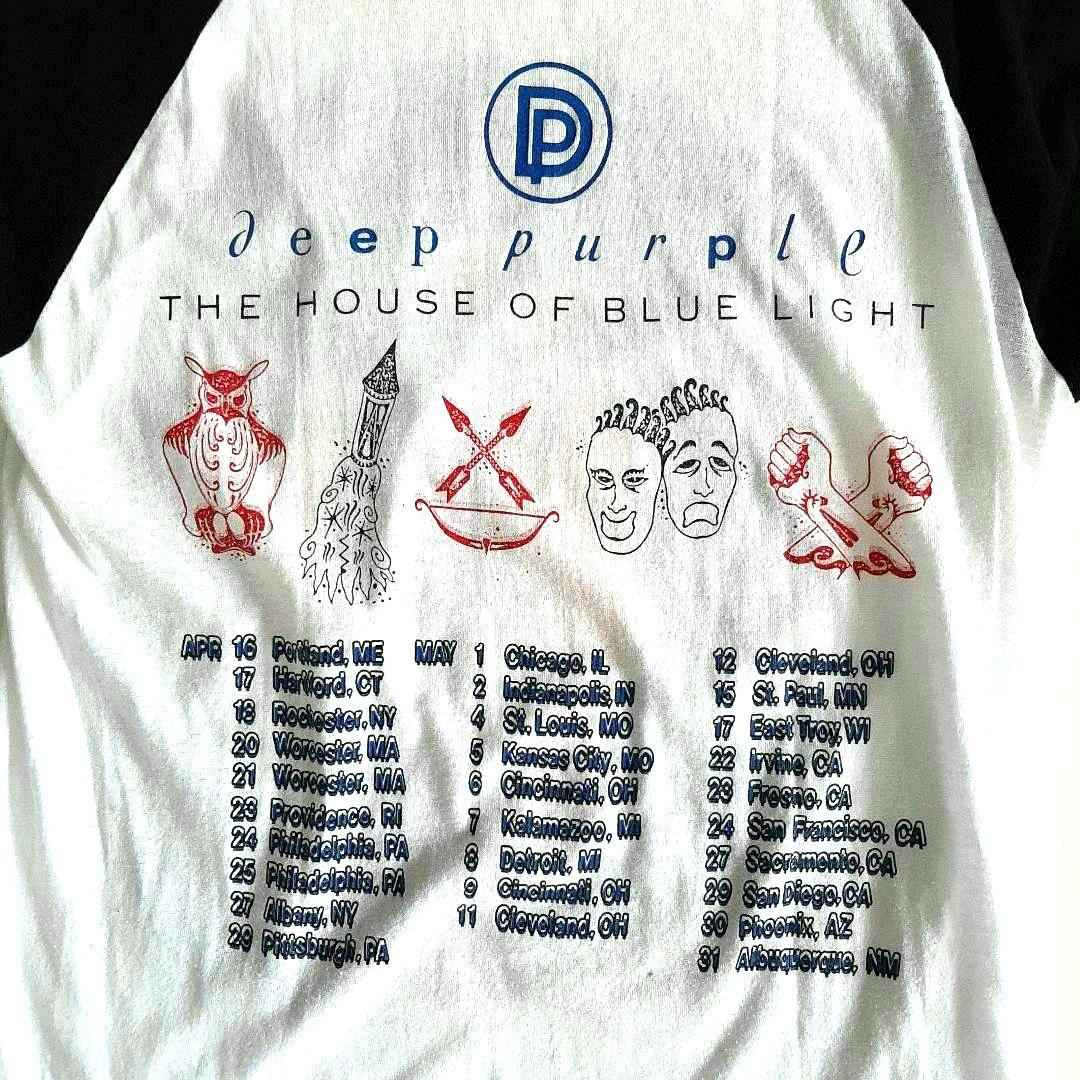 【希少】★80年代ヴィンテージ★　ディープパープル　バンドTシャツ　MJ26