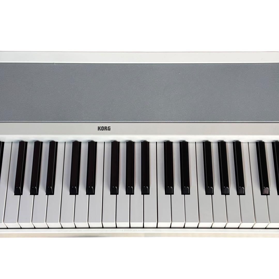 ペダル付 KORG B2 ホワイト 88鍵 NH鍵盤 12サウンド